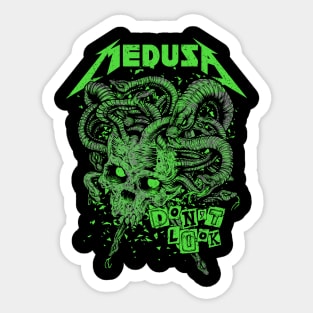 "MEDUSA" GREEN Sticker